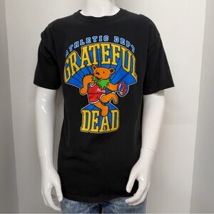 Grateful Dead Athletic Dept Ripple Junction Black Tshirt Mens Size L